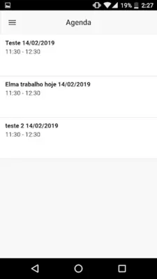 Click Aulas android App screenshot 2